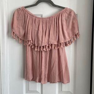 Womens off the shoulder top